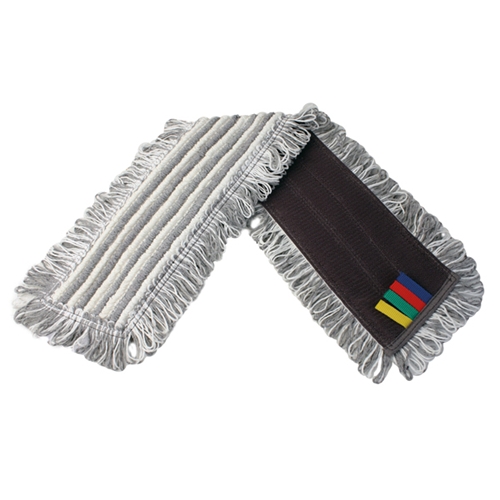 Mopp fukt/våt Activa Effect – 60cm grå/vit mikrofiber öglad – 5 st
