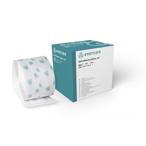 Plåster nonwoven evercare – 8cmx5m rulle vitt