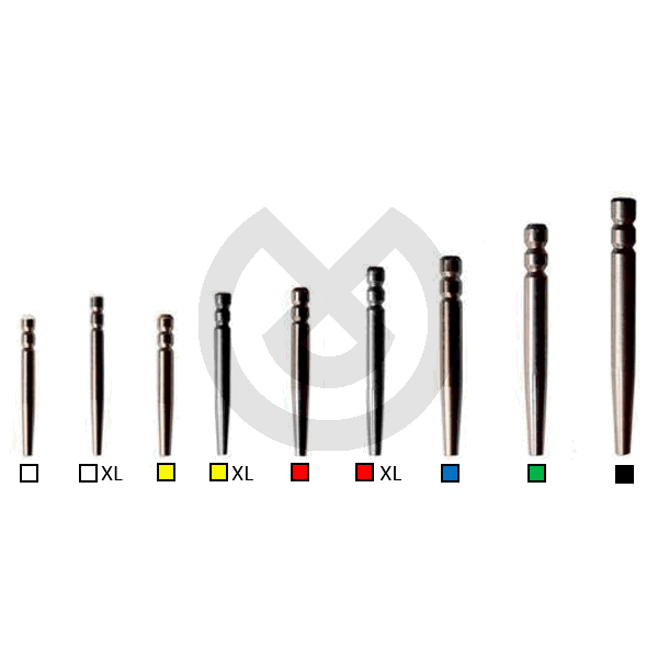 Pivomatic cylindriska koniska stift i rostfritt stål 15,50 mm Ø 1,60 mm – PIVOMATIC