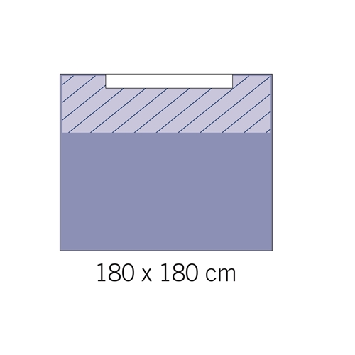 Op lakan häftande evercare – 180x180cm – 32 st