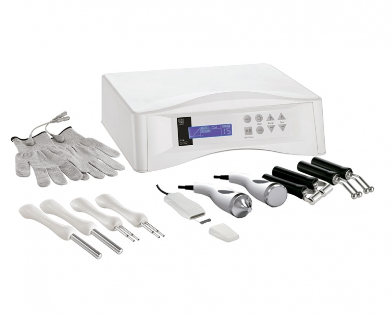 5i1 – High-Conductivity Gloves + Bio Skin + Ultraljud+ Galvanisk + Peeling – MULTIEQUIPMENT 330
