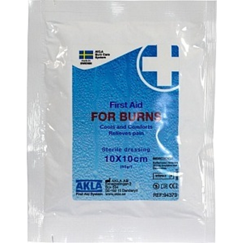 Brännskadeförband For Burns – 10x10cm gelkompress – 10 st