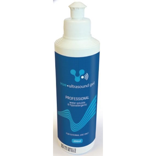 Ultraljudsgel ofärgad optiSonic – 250ml parfymfri ofärgad