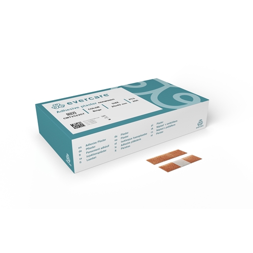Injektionsplåster nonwoven evercare – 2x4cm beige – 200 st