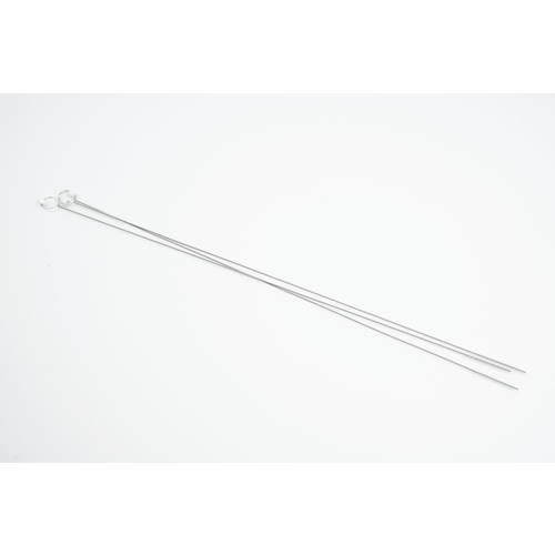 Rengöringsborste White Bead – 3mm nylon vit – 3 st