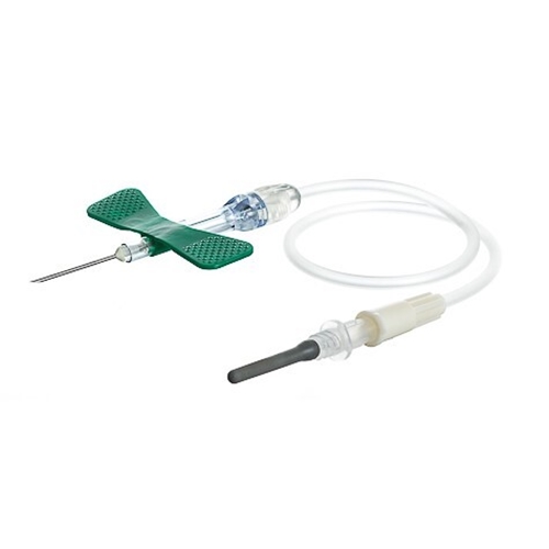 Venprovset VACUETTE Safety – 0,8x19mm 19cm grön u hållare – 90 st