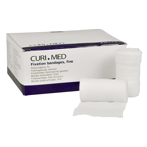 Fixeringsbinda Curi-Med – 6cmx4m viskos/polyester – 20 st