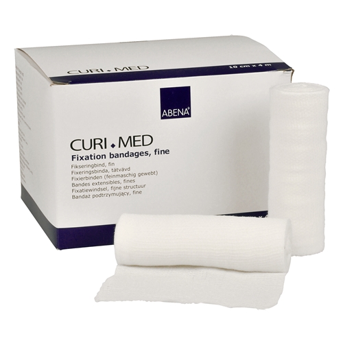 Fixeringsbinda Curi-Med – 10cmx4m viskos/polyester – 20 st