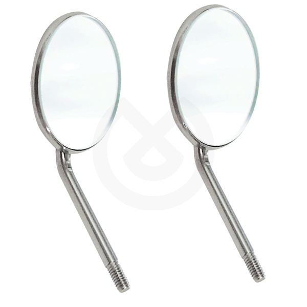 Titanspeglar, simple stem (EU-gänga) Titanspeglar, simple stem (EU-gänga)