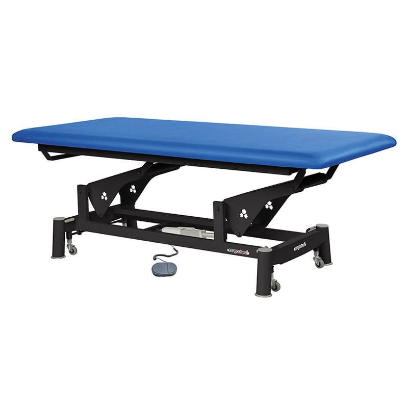 Elektrisk undersökningsbänk med svart underrede – 100×200 / 120×200 cm
