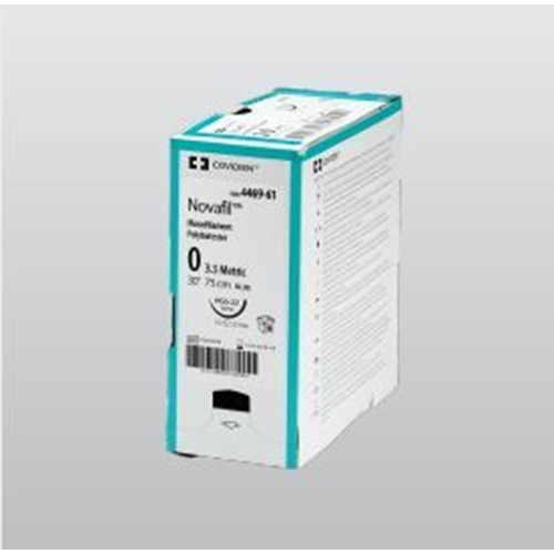 Sutur E Novafil 5-0 monofil – 45cm C13 blå – 12 st