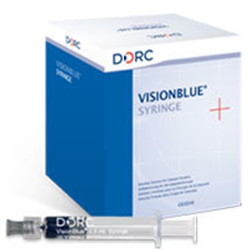 Spruta VisionBlue – Ögon-op trypan-blå steril lösn – 10 st