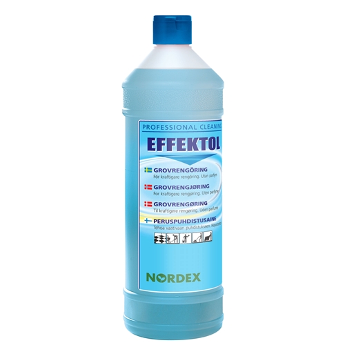 Rengöringsmedel grovrent Effektol – 1L oparf pH=11,4/10,6