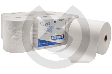 Scott Handduksrullar, vita – Kimberly – KIMBERLY-CLARK