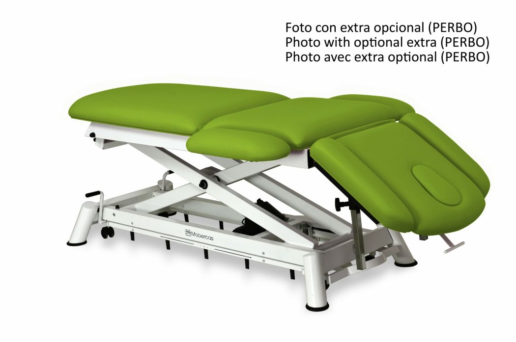 Elektrisk brits för osteopati – 3-delad med hjul Elektrisk brits för osteopati – 3-delad med hjul