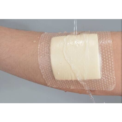 Skumförband silikon Luofucon – 10x10cm Border – 10 st