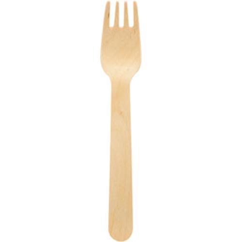 Träbestick gaffel Petit – 16,5cm – 100 st