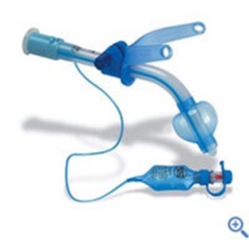 Trakealkanyl Portex Blue Line – 7,0 m kuff justerbar – 2 st