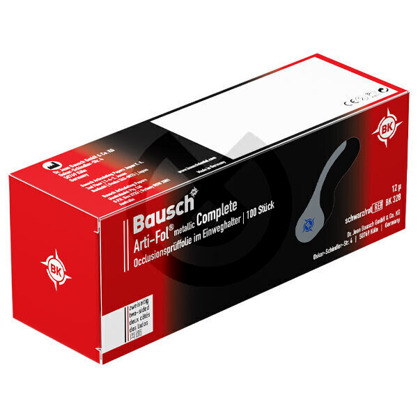 Arti-fol metallisk folie komplett 12M – BAUSCH