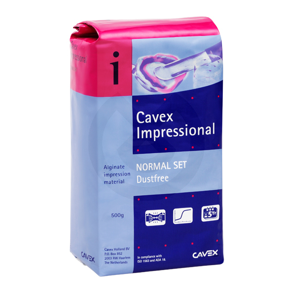 Cavex Impressional Avtrycksmaterial, alginat – CAVEX