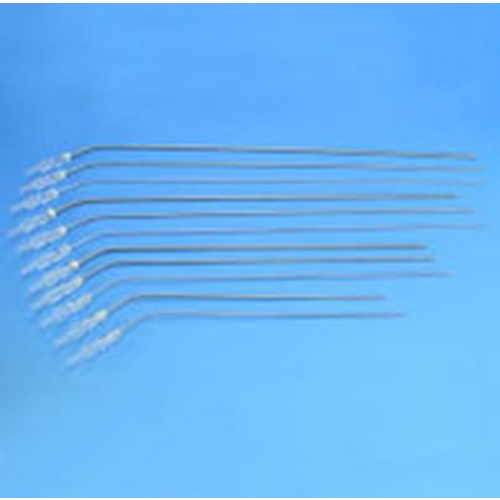 Metallsug Bronkoskopi med vaccumkontroll – 4,0x550mm transparent handtag – 10 st