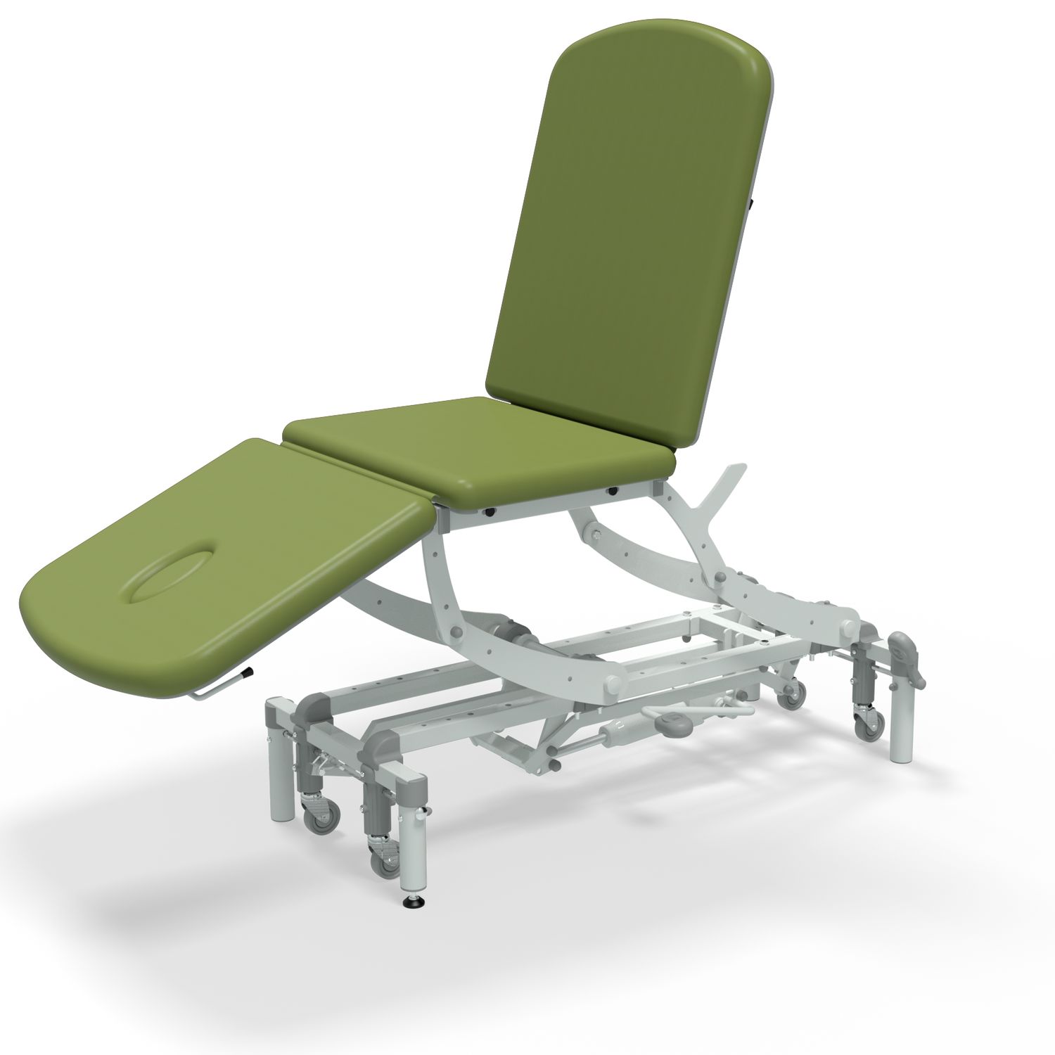 CLINNOVA Therapy – 3-delad undersökningsbänk (Standard) – Hydraulisk CLINNOVA Therapy – 3-delad undersökningsbänk (Standard) – Hydraulisk