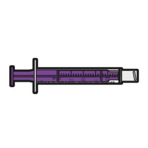 Enteral spruta Hardam – 2,5ml ENFit diskbar LDT – 100 st