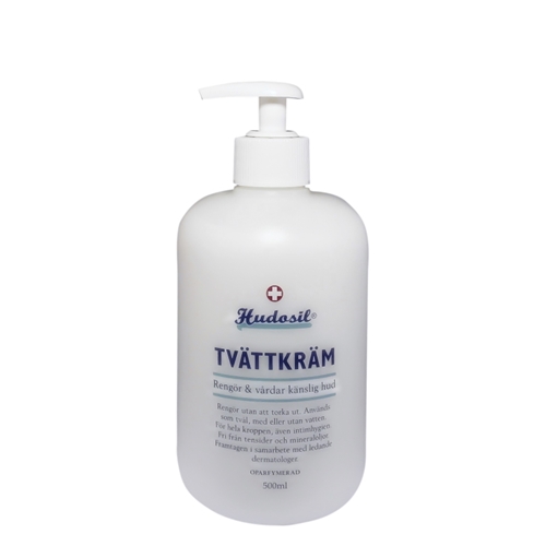Tvättkräm Hudosil – 500ml oparfymerad