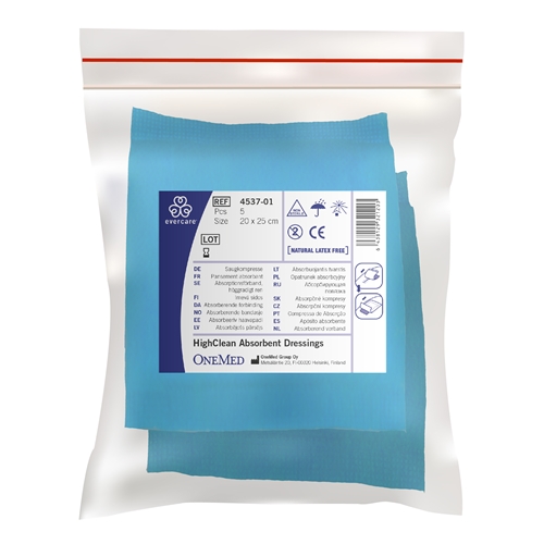 Absorberande förband evercare – 20x25cm osteril – 5 st