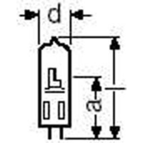 Halogenlampa Osram 64265 HLX  – 6V/30W/G4