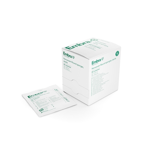 Rundtork nonwoven 5p Embra – Ø40mm steril – 75 st