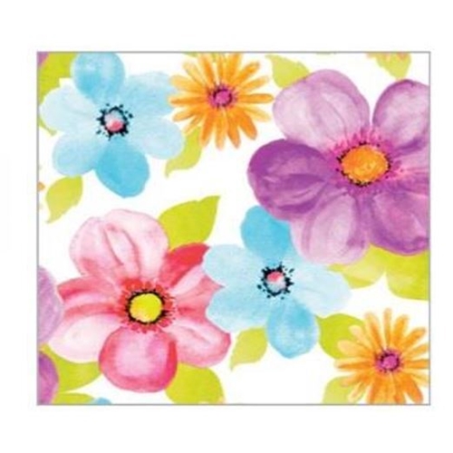 Servett Airlaid 1/4-vikt 1L – 40x40cm mönster Luana flower – 50 st