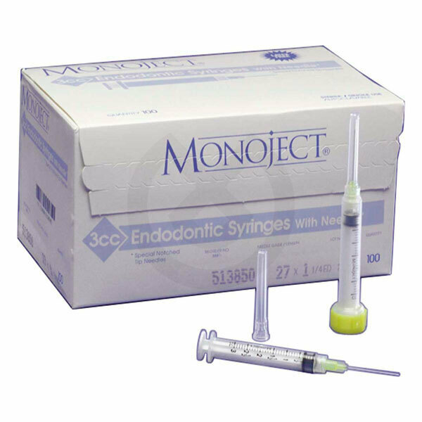 Spolspruta med Monoject-kanyl 27g – KENDALL