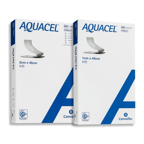 Gelbildande förband Aquacel Extra – 1x45cm tamponad – 5 st