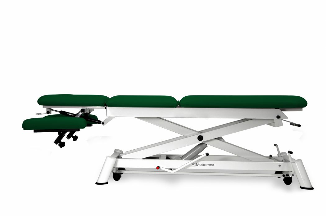 Hydraulisk massagebänk för osteopati – 3-delad med hjul – Sax-underrede Hydraulisk massagebänk för osteopati – 3-delad med hjul – Sax-underrede