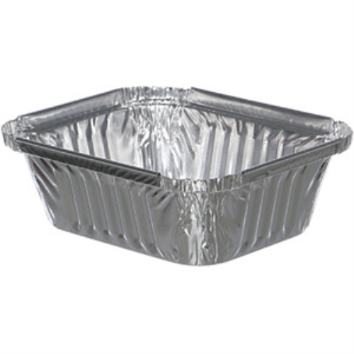 Form aluminium rektangulär – 450ml 145x120x40mm – 1000 st