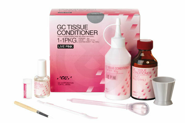 GC Tissue Conditioner Pulver, rosa – GC