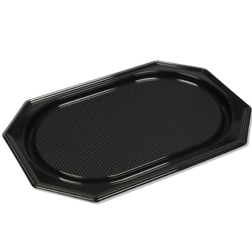 Serveringsfat RPET – 36x54cm svart – 10 st