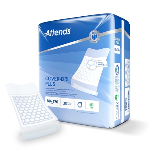Hygienunderlägg engångs – 80x170cm 75g Cover Dri Plus av – 30 st