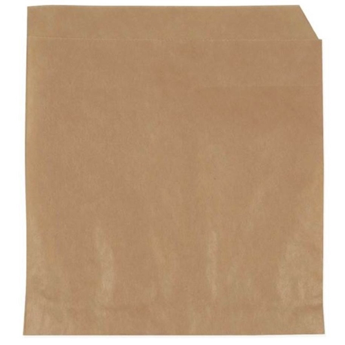 Hamburgerficka papper – 14x14cm brun – 1000 st