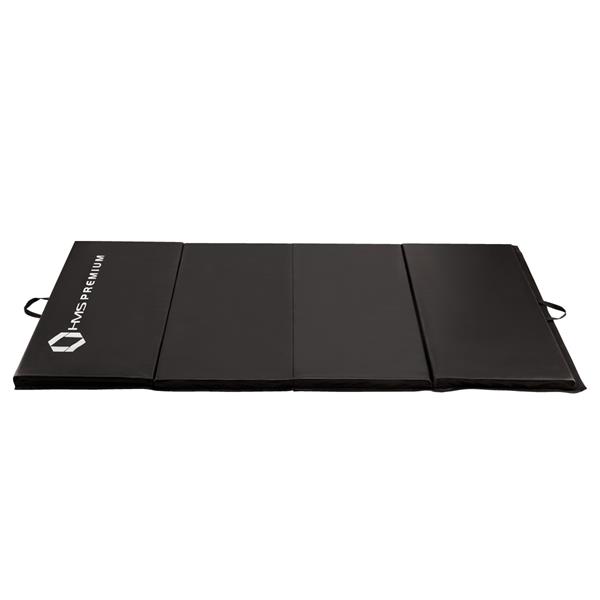 Gymnastikmatta – 240 x 120cm – Premium – Svart