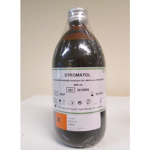 Stromatol för trombocytfärgning – 500ml Mascia Brunelli
