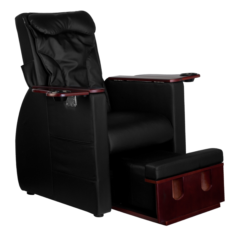 Spastol för pedikyr med ryggmassage Azzurro 101 svart