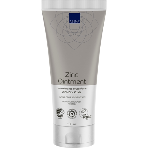 Zinksalva 20% Abena – 100ml oparfymerad Svanen