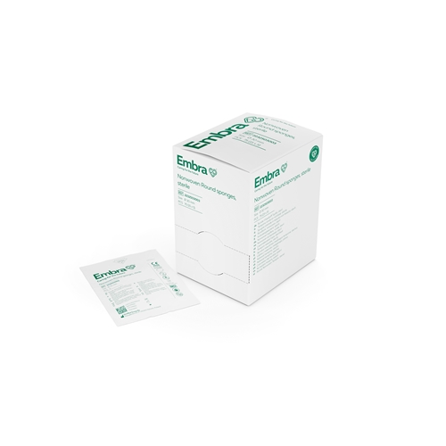 Rundtork nonwoven 5p Embra – Ø30mm steril – 75 st