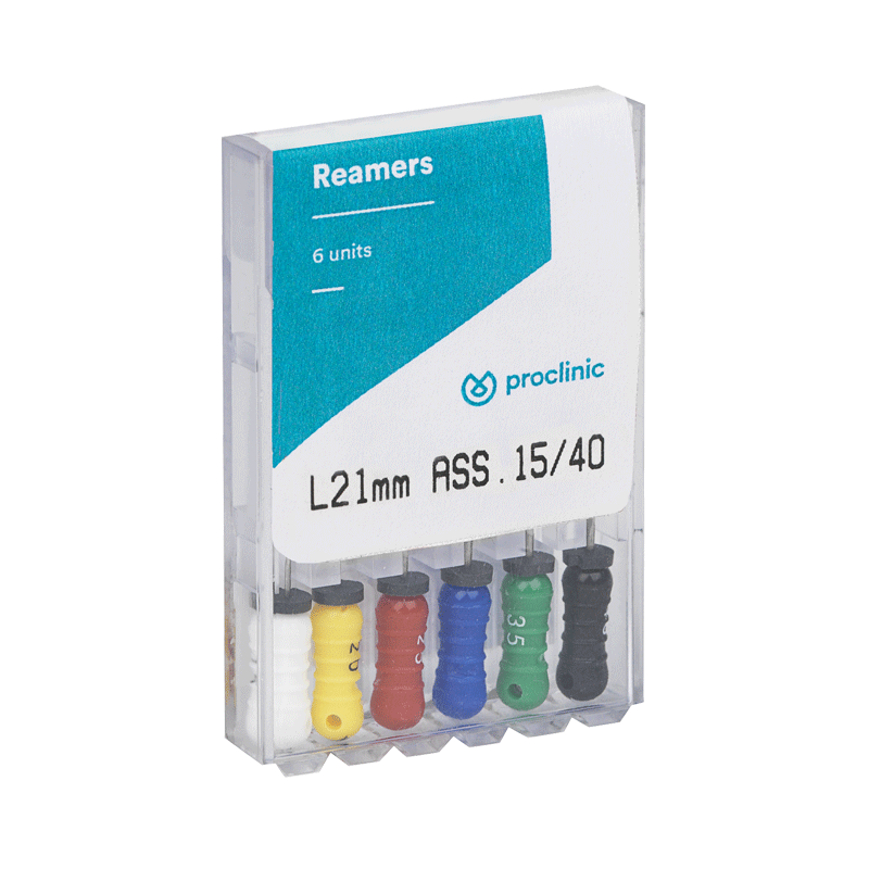 Reamers, storlekar 06-08 och 45-80