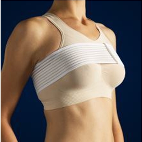 Bröstband Carefix – 7,5x90cm vit one size