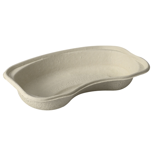 Rondskål papier maché njurform – 650ml 140x250x45mm – 300 st