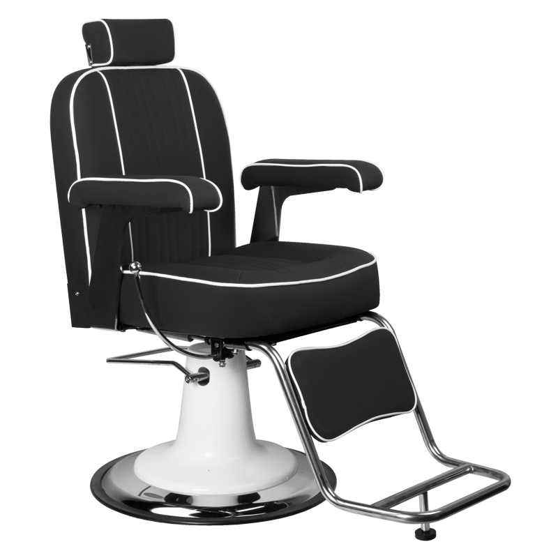 Produktfoto för Gabbiano Amadeo Svart Barberarstol