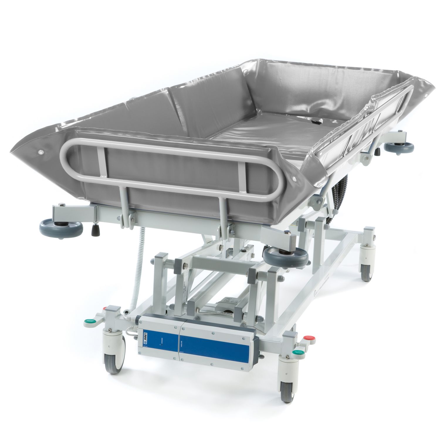Duschvagn – Anpassad för vuxna – 195 x 74 cm – El (Batteridriven) Duschvagn – Anpassad för vuxna – 195 x 74 cm – El (Batteridriven)